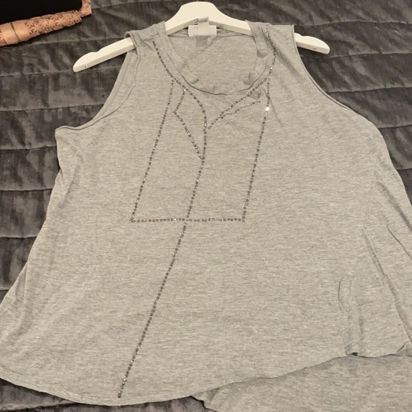 3.1 Phillip Lim Target - Sleeveless Tank Top with Embellishments - Picture 3 of 3